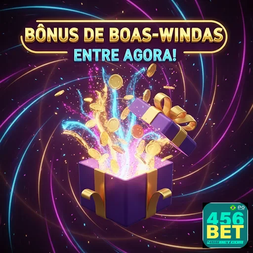 Imagem promocional de bônus no site 456bet, destacando vantagens exclusivas para os jogadores.