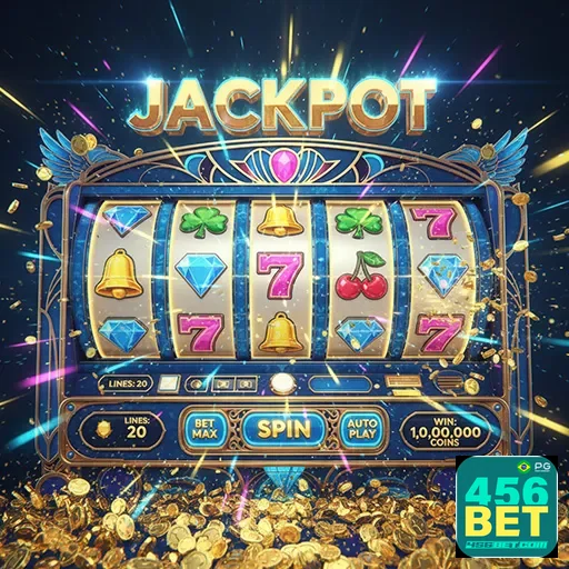 Imagem de máquinas de caça-níqueis no 456bet, site de jogos de azar online, com destaque para slots e diversão garantida